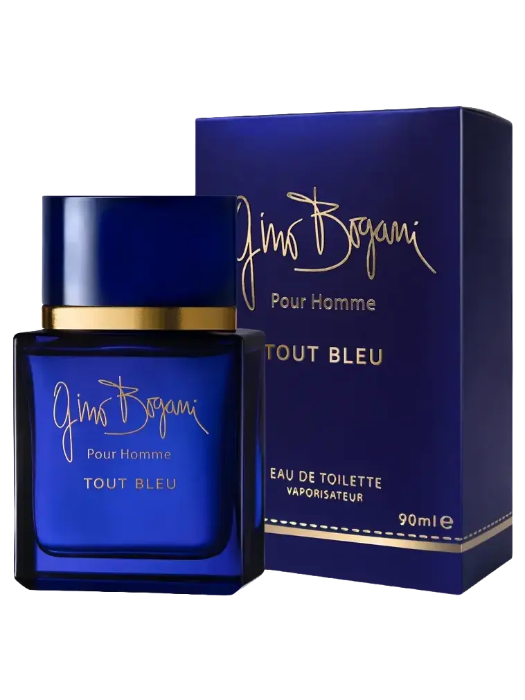 Gino Bogani Pour Homme Tout Bleu